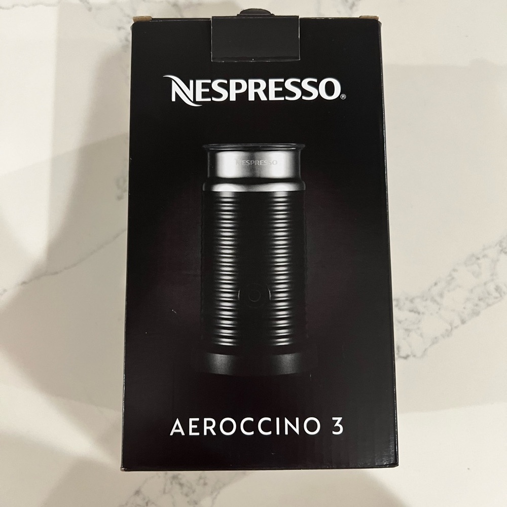 BNIB Aeroccino 3 Black Frother